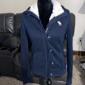 Abercrombie and Fitch Zip Up Sweatshirt